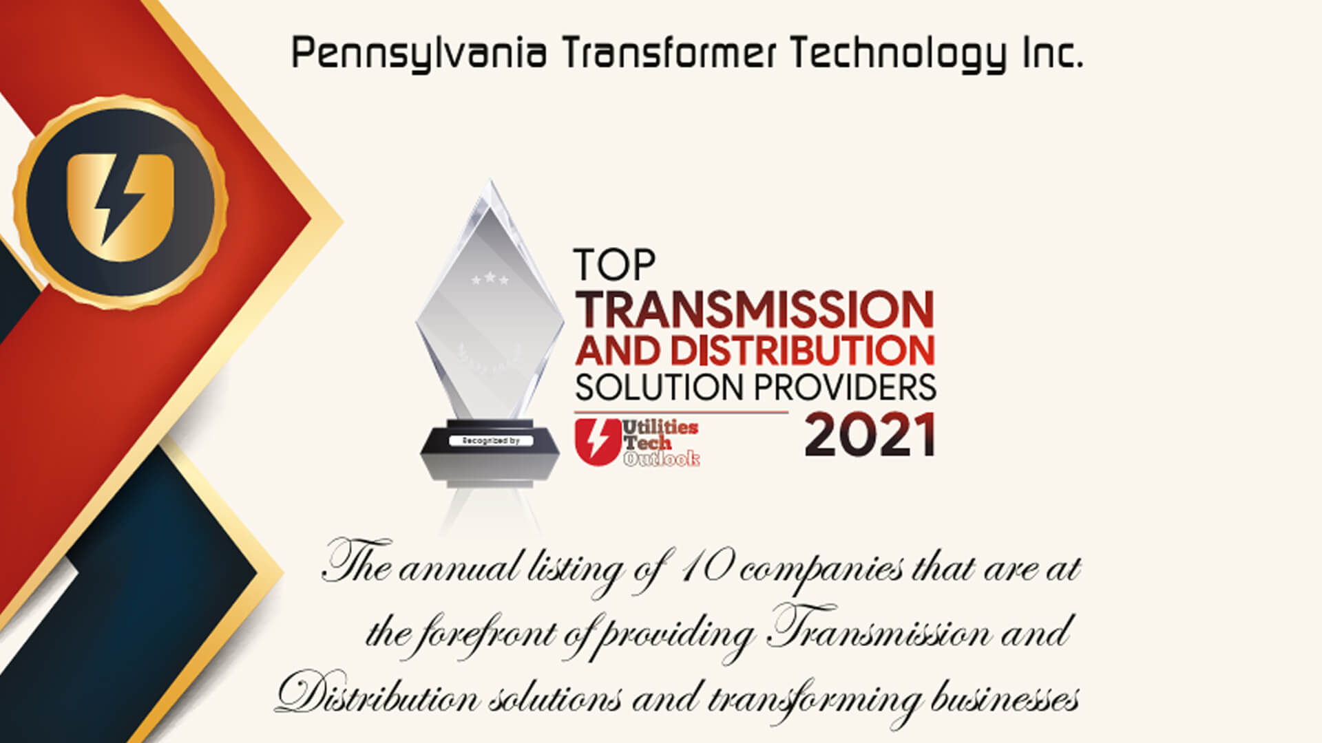 PTT Top Transmission Award