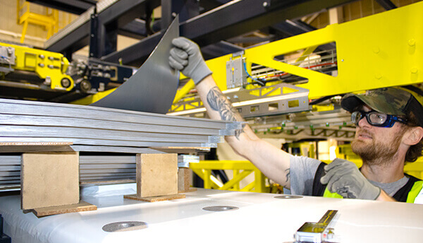 ​PTT operates North America’s largest GEORG automatic core cutting and stacking line