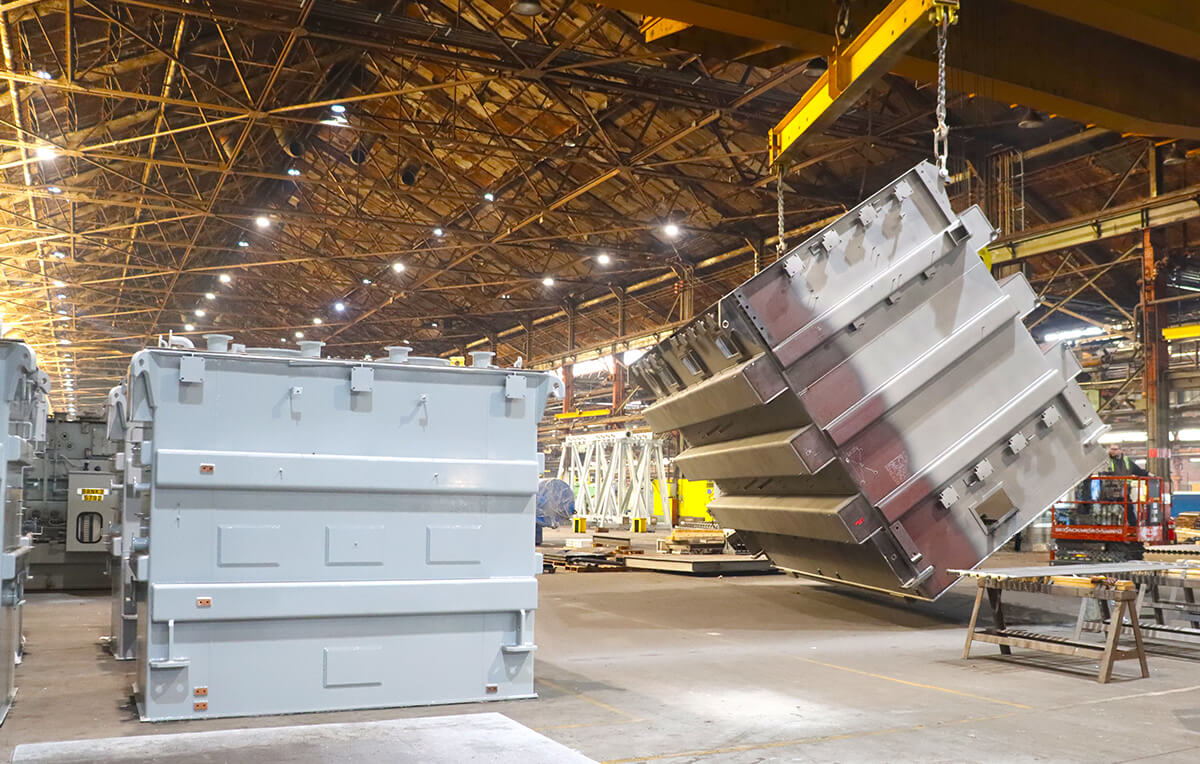 Pennsylvania Transformer Technology (PTT) leverages its expansive manufacturing facilities in Canonsburg, PA and Raeford, NC 